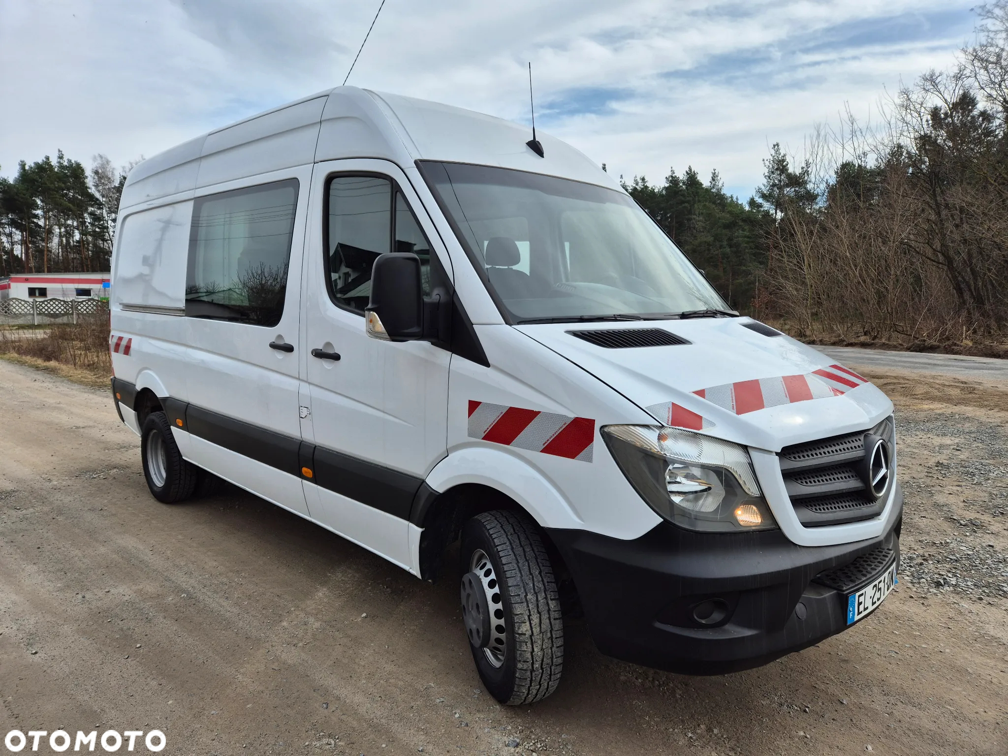 Mercedes-Benz SPRINTER 516 CDI BLIZNIAK BRYGADÓWKA CLIMATRONIK KAMERY HAK 3.5T - 7