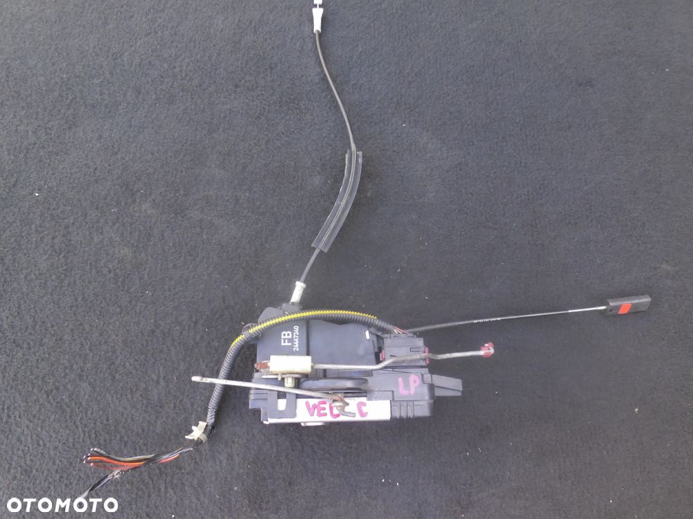 OPEL VECTRA C SIGNUM ZAMEK DRZWI LEWY PRZÓD 24447340 ORYGINAŁ - 1
