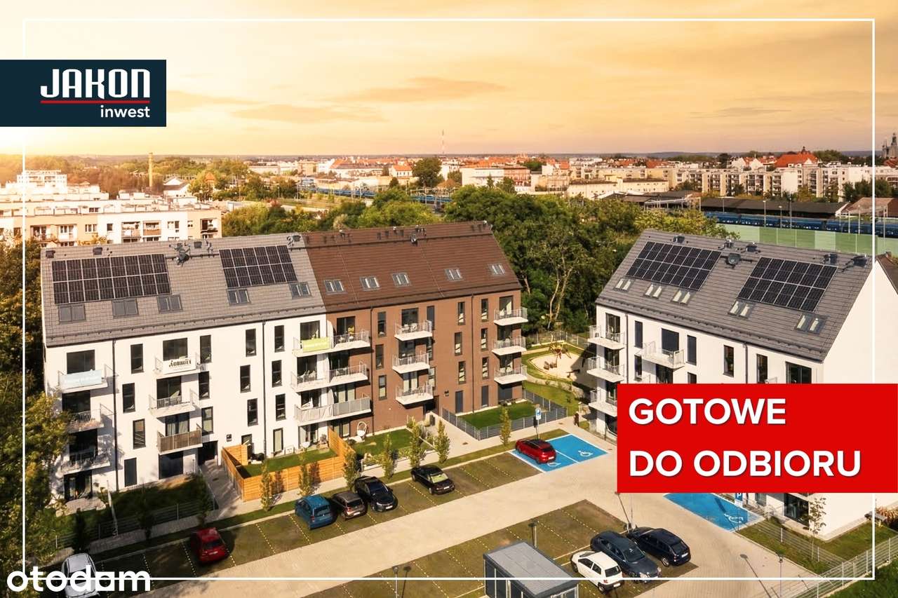 53 m² | mieszkanie dwupoziomowe z balkonem | Brzeg