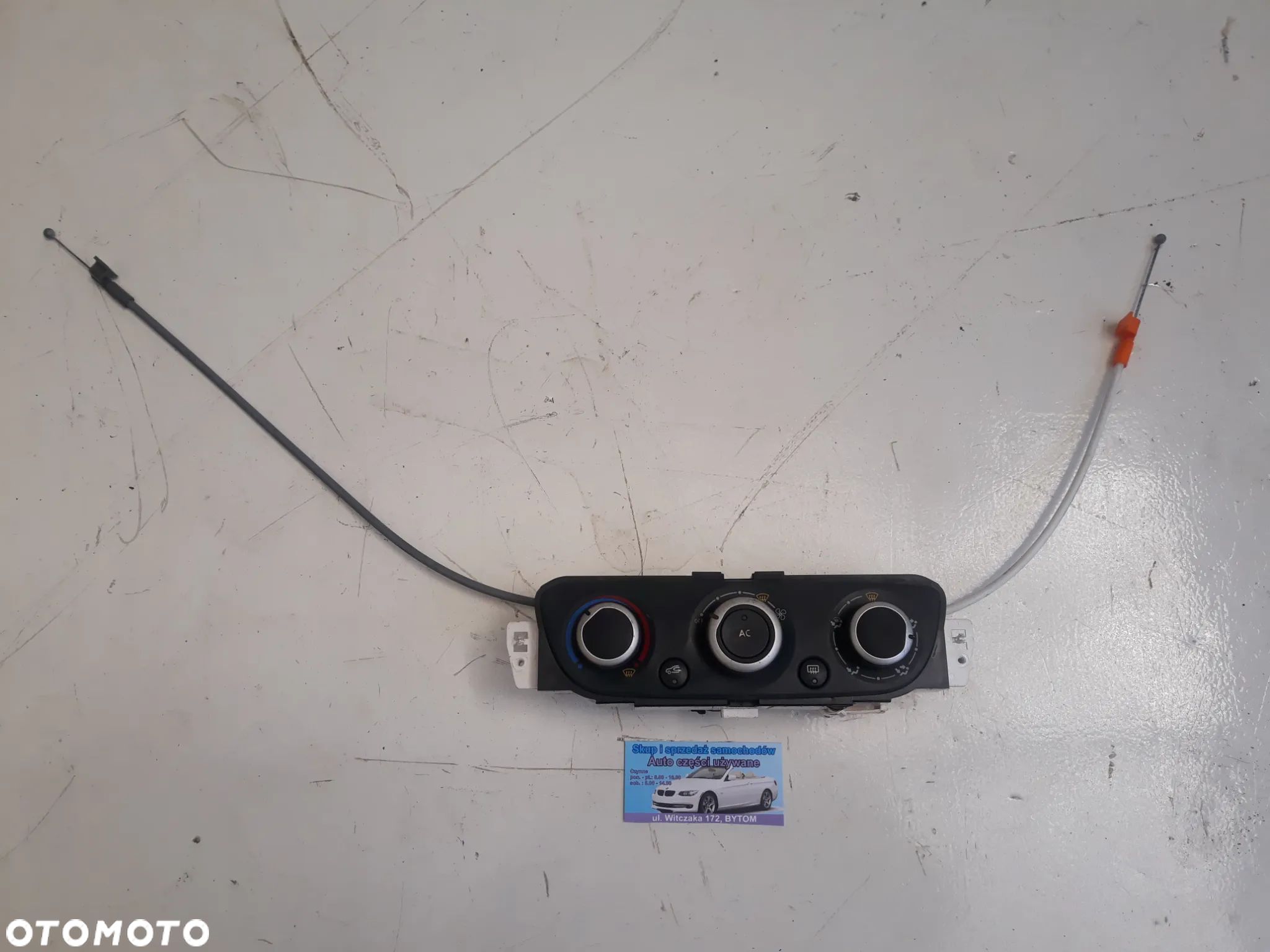 PANEL KLIMATYZACJI RENAULT MEGANE III 1,6 16V 2012r  1001786G - 1