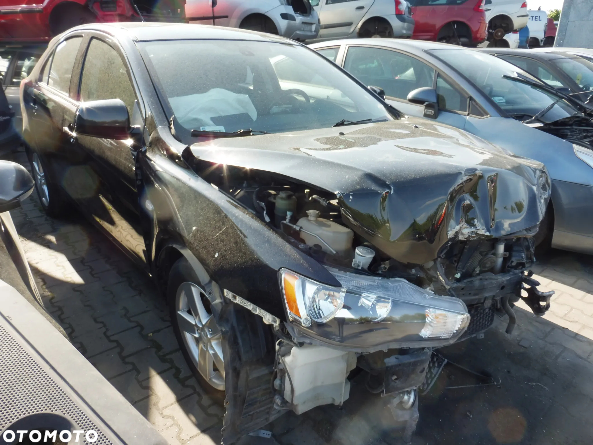 Mitsubishi Lancer VIII 1.8 16V 4B10 Skrzynia F5MBB X42A  Drzwi Zderzak Lampa - 3