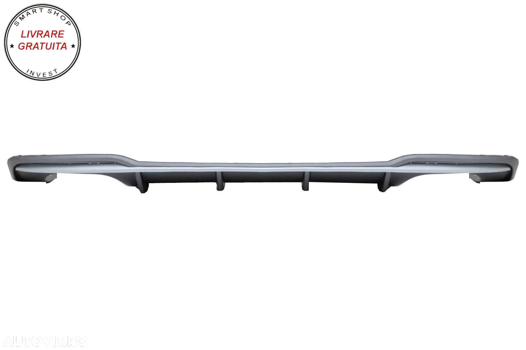 Difuzor Bara Spate Audi A3 8V Facelift Sedan Convertible (2016-2019) S3 Design Bar- livrare gratuita - 3