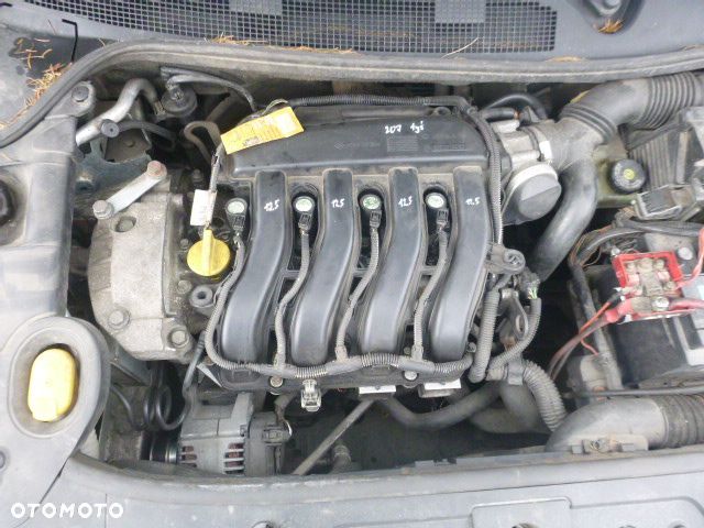 SILNIK RENAULT MEGANE II 1.6 16V K4M T 760 DO ODPALENIA - 2