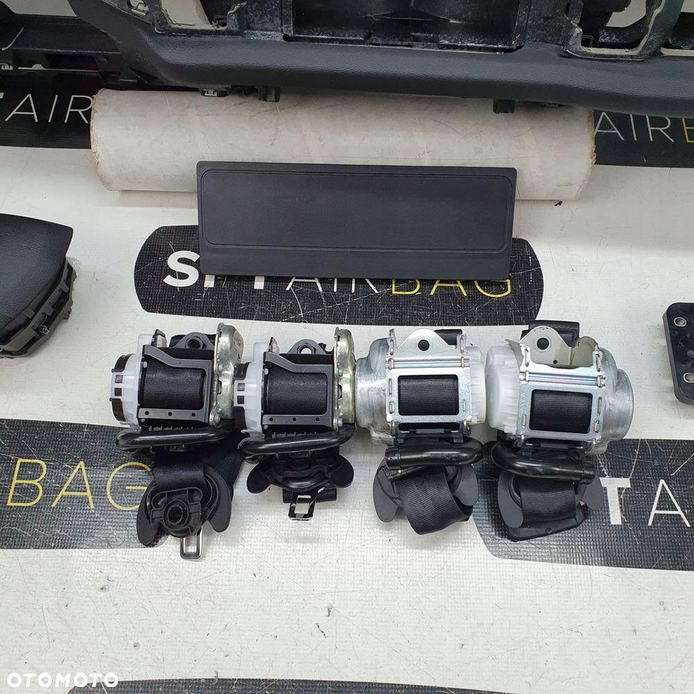 SKODA KODIAQ DESKA ROZDZIELCZA KONSOLA KOKPIT PULPIT PODUSZKI AIRBAG AIR BAG PASY KIT SET - 8
