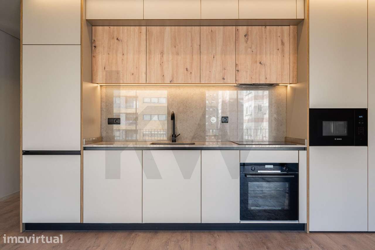 Apartamento T2 inserido no empreendimento Santos Silva em Vila Nova de - Grande imagem: 4/18