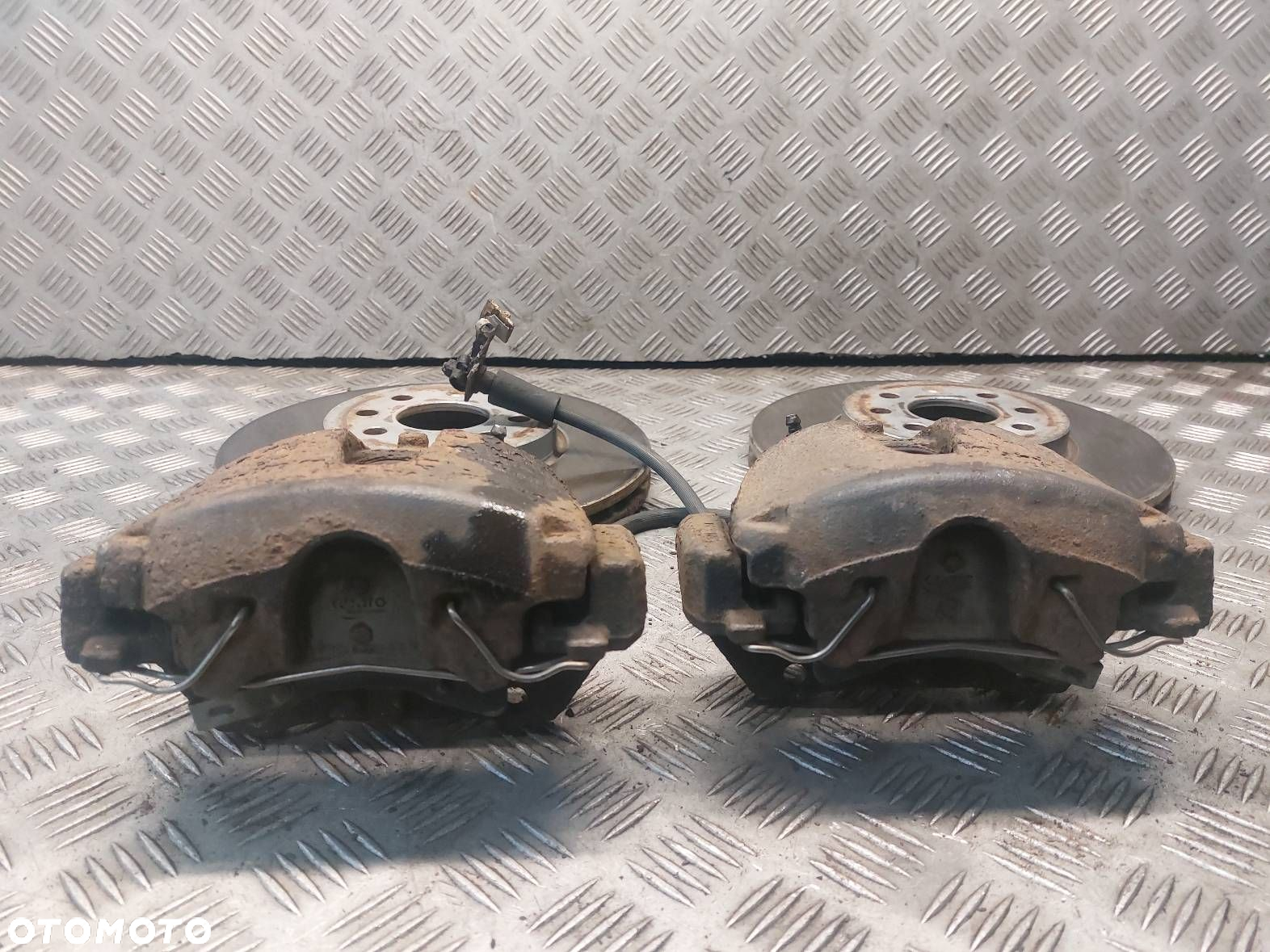 TARCZE HAMULCOWE PRZÓD + ZACISKI OPEL MERIVA A 1.6 16V FN357/25 - 6