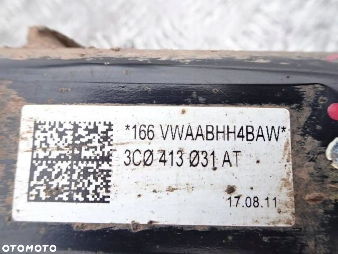 Kolumna zwrotnica PRAWA Volkswagen Passat B7 1.6 TDI - 4
