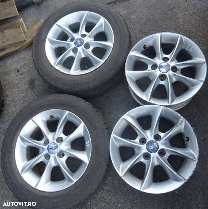 Jante aliaj Ford Fiesta R14 5.5Jx14H2 ET35 cu cauciuc - 1