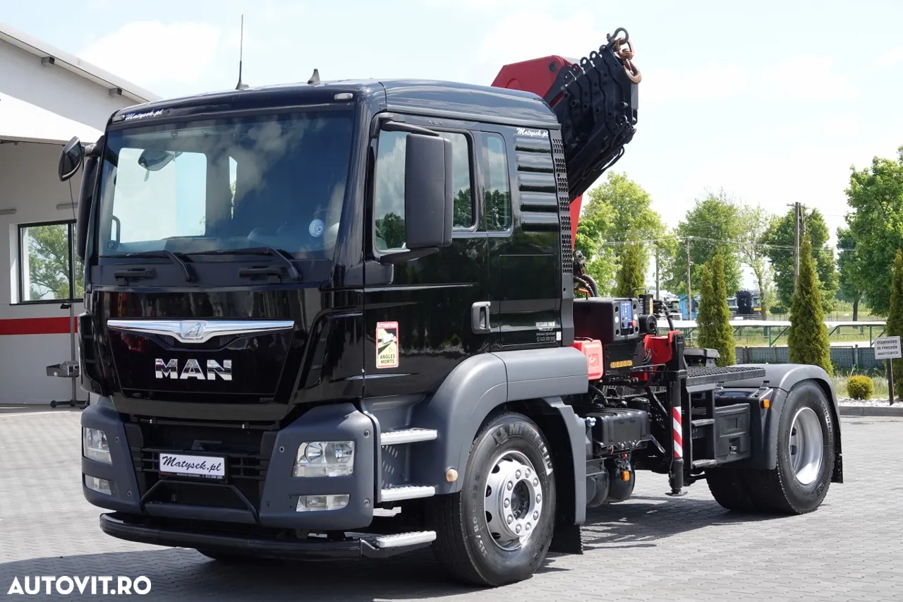 MAN TGS 480 / HDS HMF 1820 / RAZA 17,5 m / EURO 6 / MANUAL / RADIO CONTROL / TRACTOR - 7