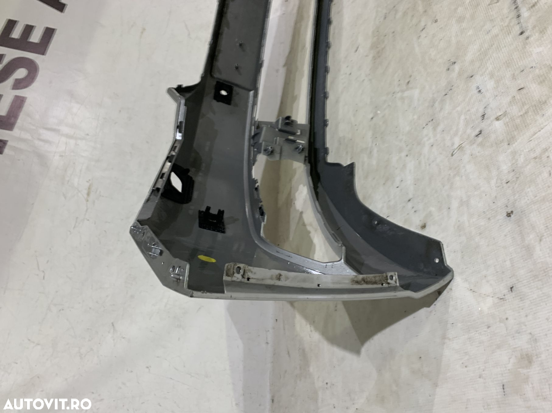 Bara fata Skoda Fabia 3, 2014, 2015, 2016, 2017, 2018, cod origine OE 6V0807221, cu gauri pentru spalatori faruri. - 12