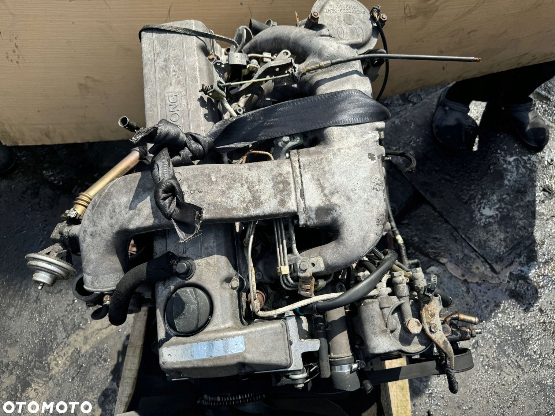 SILNIK KOMPLETNY Ssang Yong MUSSO 2.9 TD KORANDO DAEWOO OM662LA SPRAWDZONY - 5