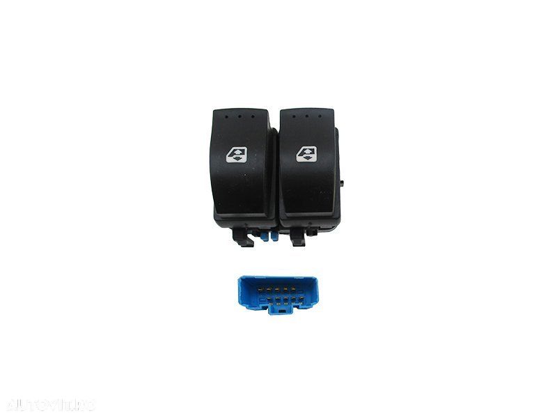 Buton , comutator macara usa Renault Megane 2 (M), 11.2002-10.2008; Scenic (Jm), 06.2003-05.2009 , dublu - 1