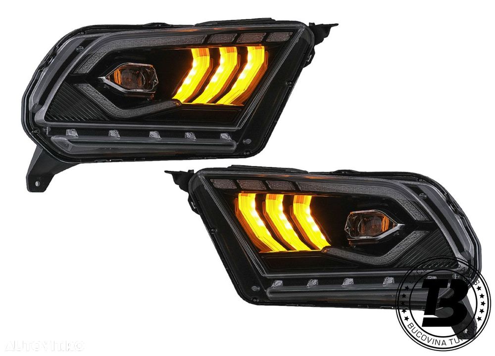 Faruri Full LED compatibile cu Ford Mustang V - 5
