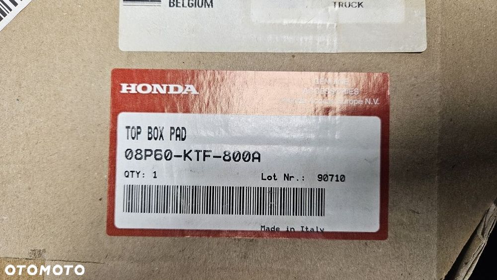 Oryginalne oparcie kufra Honda 35L OEM 08P60-KTF-800A - 9