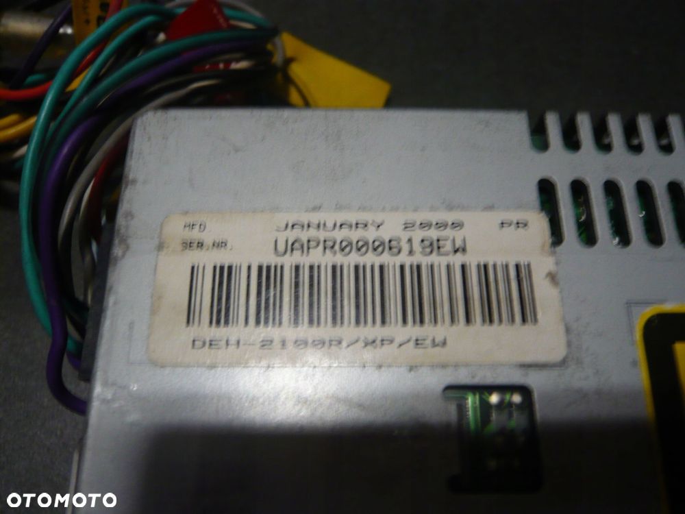 radio cd deh-2100r pioneer - 3