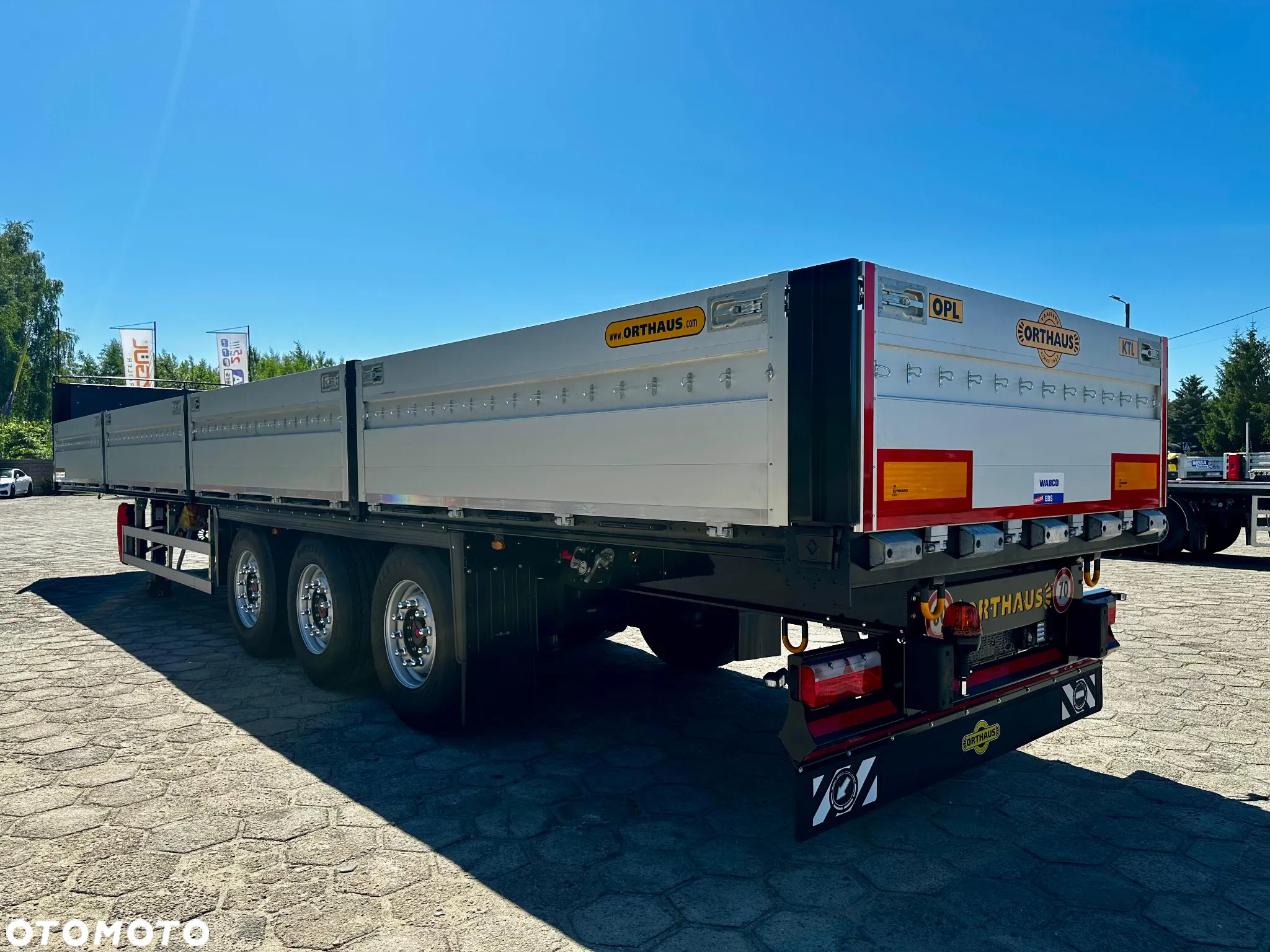 Orthaus Naczepa Platforma UNIWERSALNA / Burtowa / STOCK !! - 19