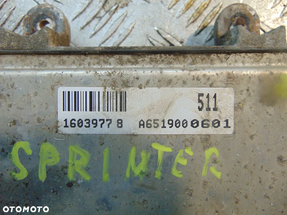 Sterownik silnika Mercedes Sprinter 2,2 CDI A6519000601 - 3