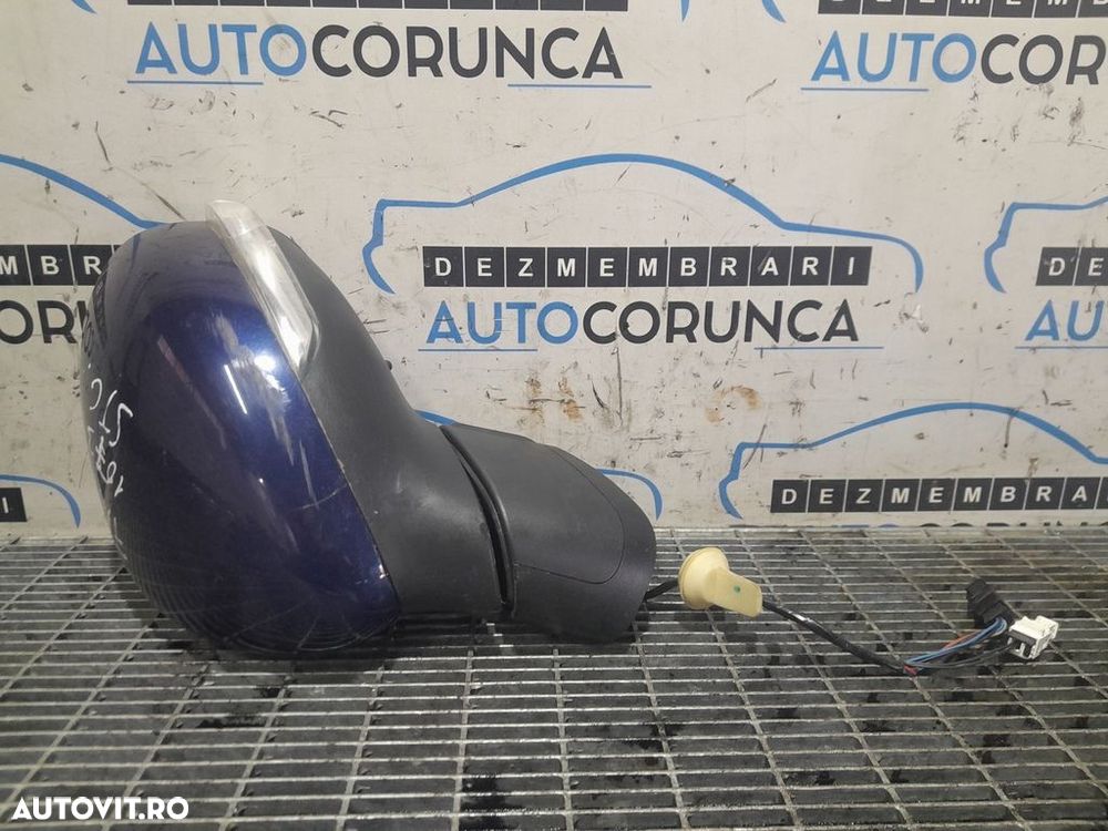 Oglinda stanga Fiat 500X Cross 2014 - 2018 4 Usi ALBASTRU (1073) Fara rabatare - 1