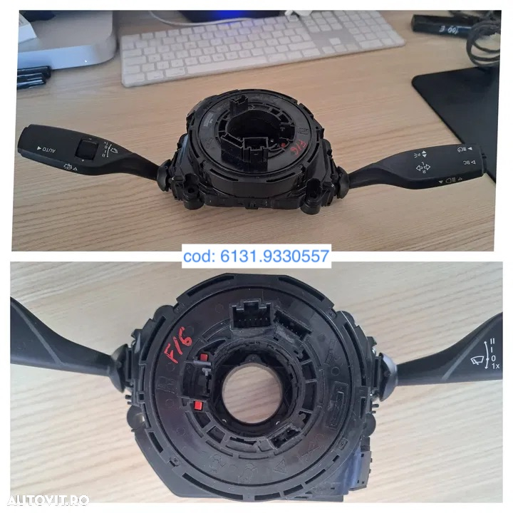 Modul TV modul led far ballast droser joystick selector schimbator viteze timonerie pt volan pe stanga senzor RDC presiune roti SZL panglica volan comenzi semnalizare SZL Turing Break BMW Seria 5 6 7 - 5