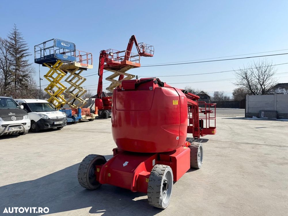 Manitou 150 AETJC Nacela electrica brat articulat 15 metri inchiriere Valcea Pitesti Bucuresti Craiova Slatina Tg Jiu Droberta Sibiu Deva Alba - 3