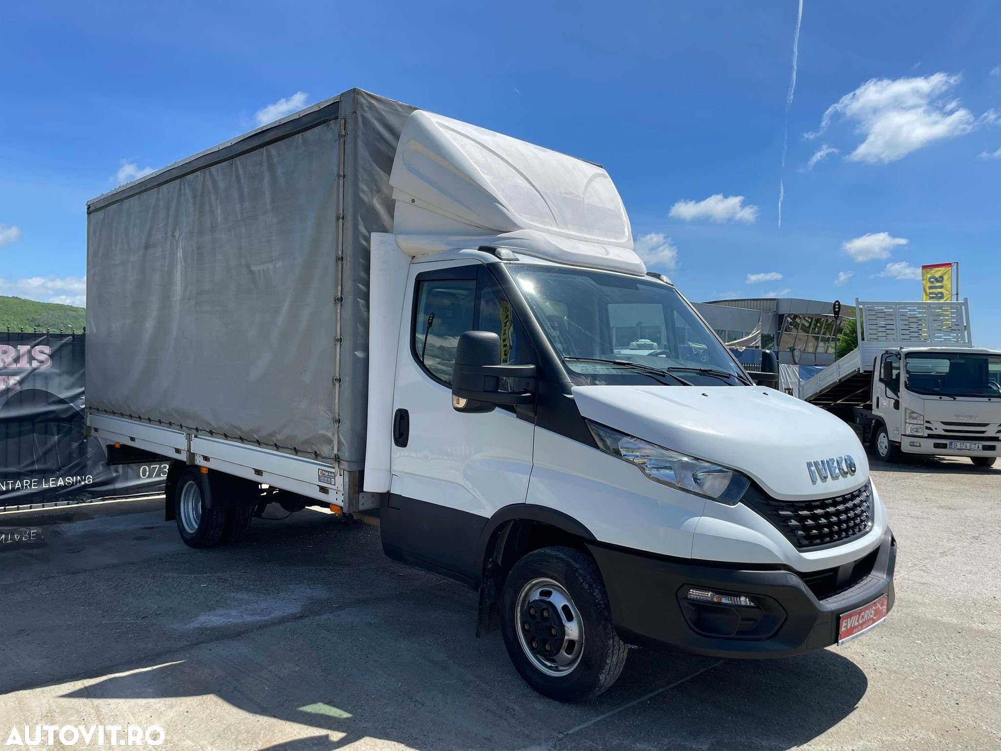 Iveco Daily 35C14 Prelata 10 EUROPALETI AXA DUBLA SPATE - 4