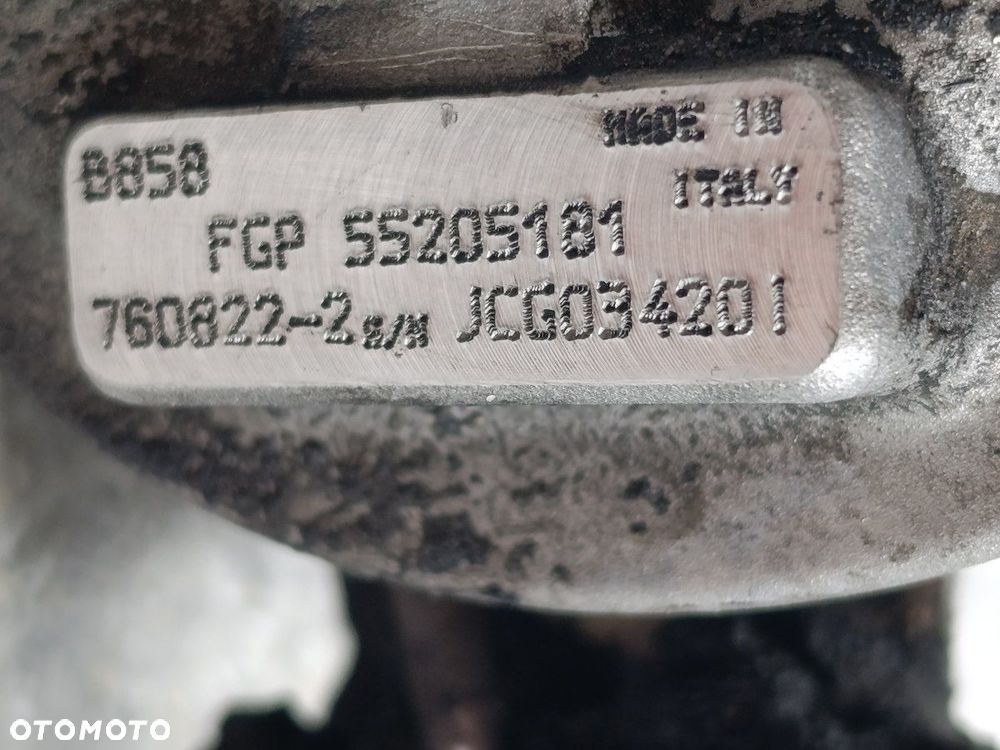 TURBINA Z KOLEKTOREM ALFA ROMEO 159 55205181 GARRETT 1.9 JTD - 5