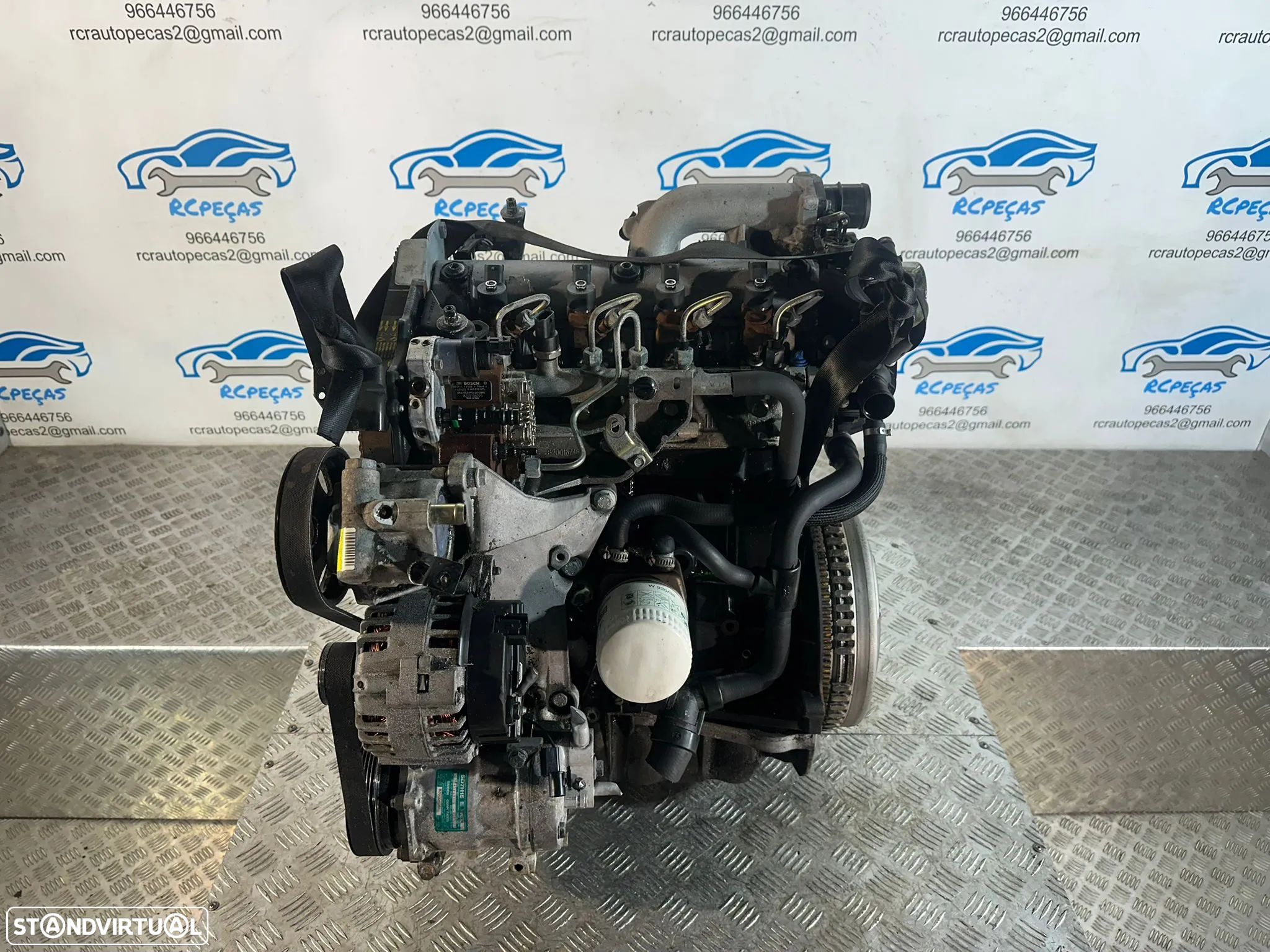 .Motor Completo Renault Volvo 1.9 D DCi 102cv 8v D4192T F9Q2D4192T - 1