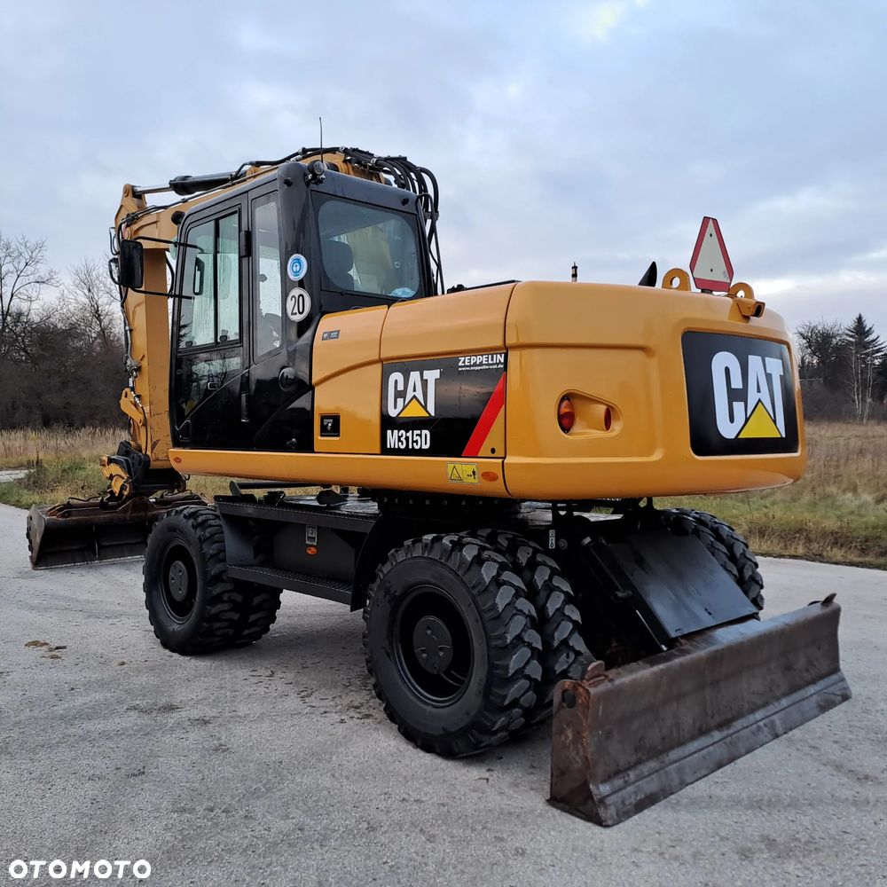 Caterpillar M315D Koparka kołowa 9600 MTG / Z Niemiec / Skarpówka / Verachtert WYJĄTKOWY STAN !!! - 2