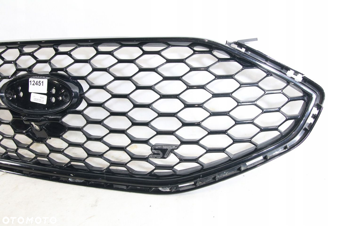 Atrapa Grill Kratka czarny połysk ST Ford Edge II 2 mk2 Lift 2018-2024 - 3