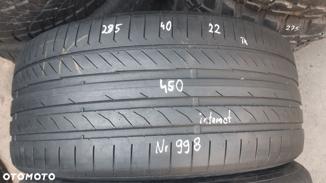 Continental 285/40/22 nr 998 - 2