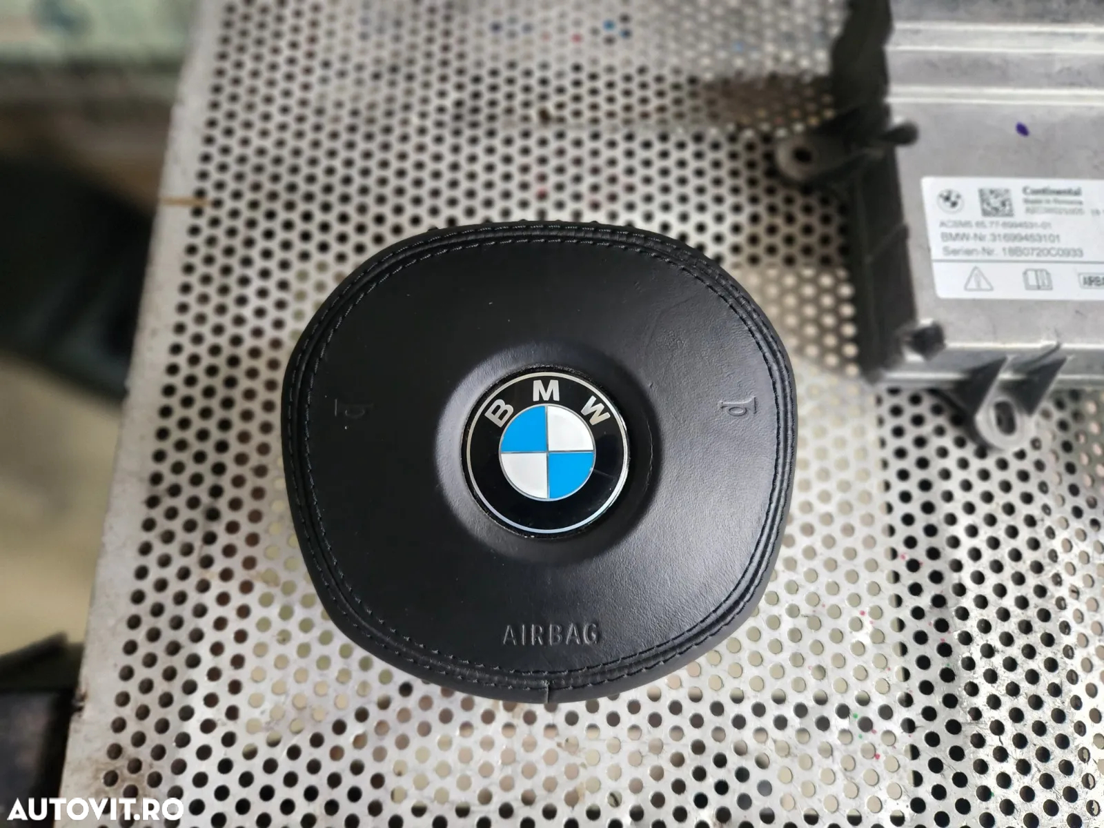 Plansa Bord Kit Airbag Bmw X3 X4 G01 G02 Volan Stanga An 2017-2018-2019-2020-2021-2022-2023 Dezmemb - 8