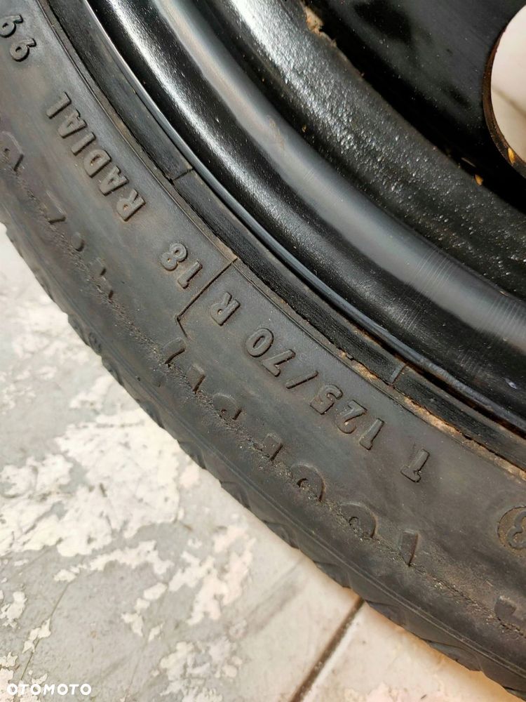 koło dojazdowe vw audi seat skoda 3.5" x 18" 5x100 et38 1j0601027m - 5