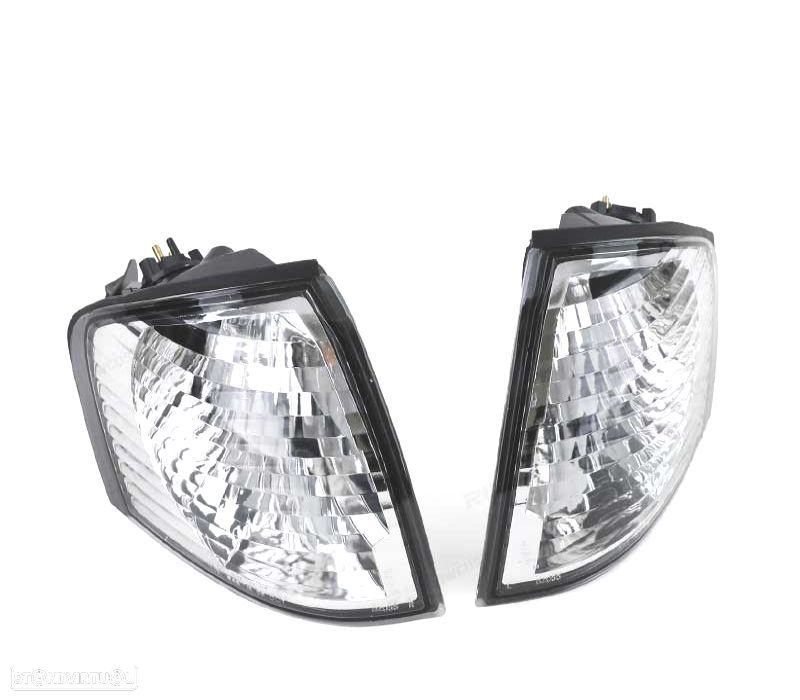 PISCAS FRONTAIS PARA MERCEDES W202 93-00 CHROME CROMADO - 5