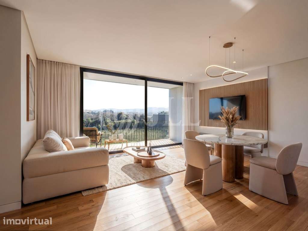 Apartamento T1, novo, no condomínio Raízes, em Gondomar, Porto - Grande imagem: 2/57
