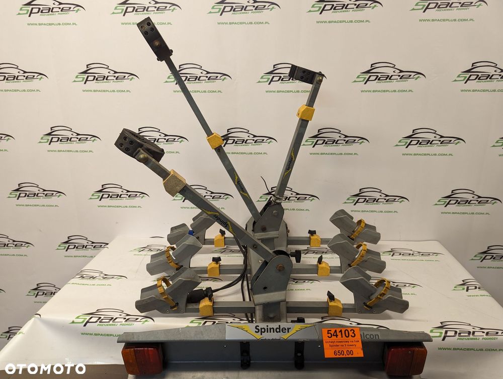 Uchwyt bagażnik rowerowy na hak Spinder na 3 rowery - 1