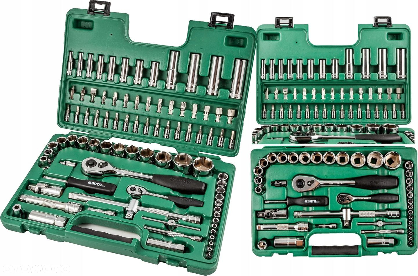 SATA ST09013SJ ZESTAW 88 KLUCZY KLUCZE NASADOWYCH 1/4" 1/2" METRYCZNE - 10