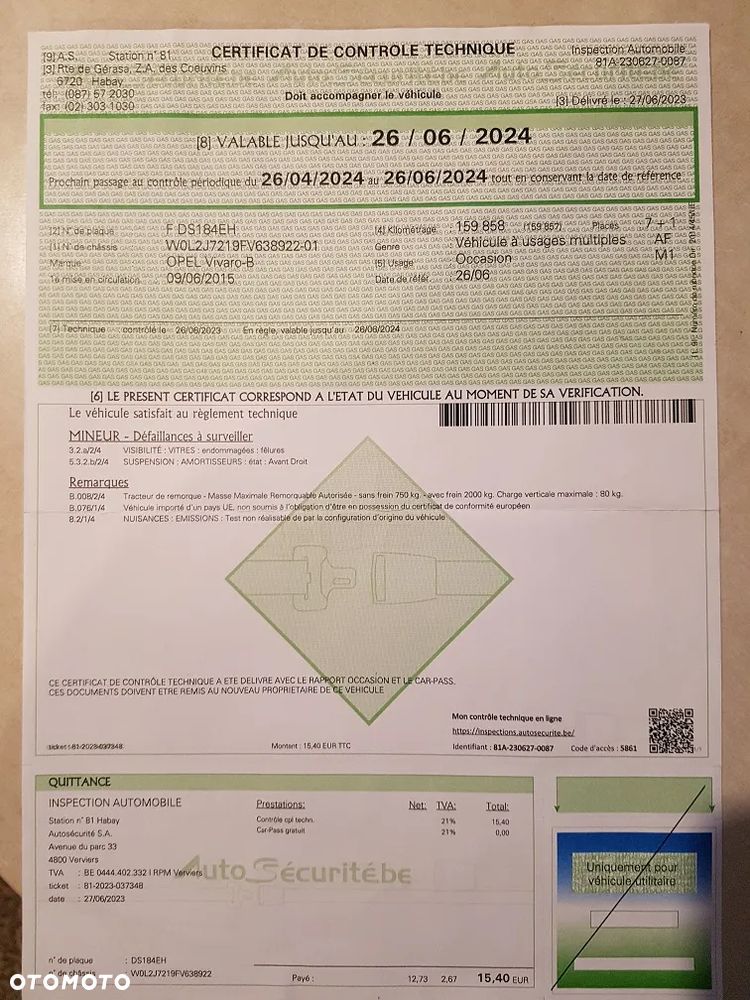 Opel Vivaro 1.6 D (CDTI) L2H1 - 34