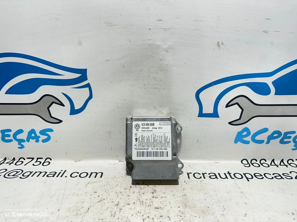 .Módulo Centralina Airbag SRS Original VW Volkswagen 5C0959655B 2006 - 2019 - 1