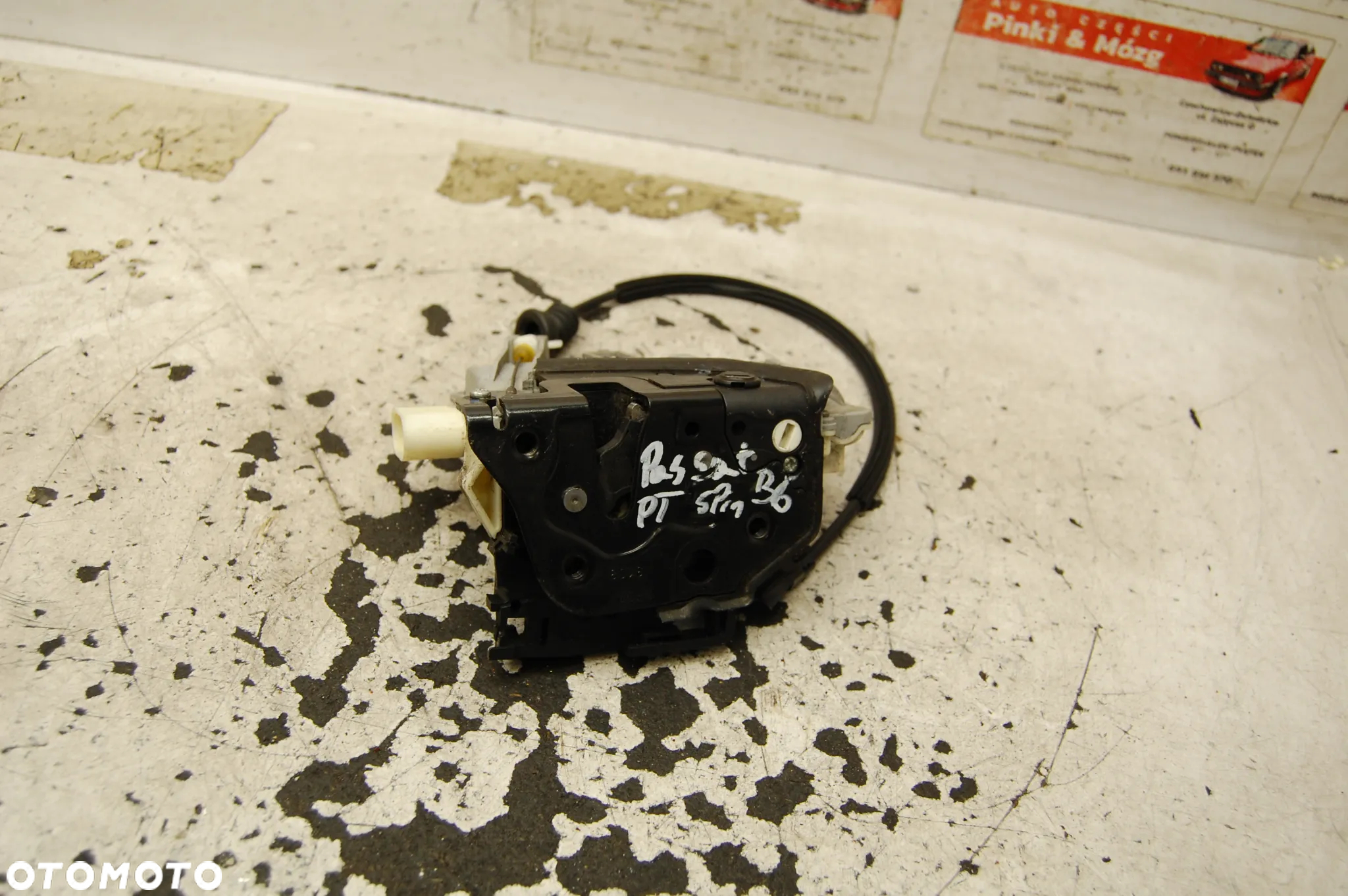 ZAMEK DRZWI PRAWY TYŁ TYLNY 3C4839016A 7 PIN VW PASSAT B6 AUDI Q7 3C4839016B 3C4839015B - 5
