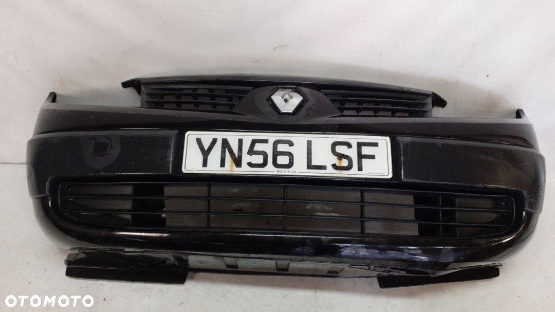 * ZDERZAK PRZÓD PRZEDNI DO RENAULT SCENIC II 2  NV676 CZARNY - 1