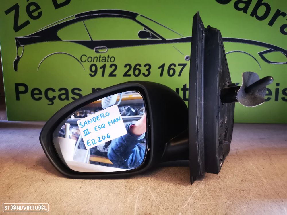DACIA SANDERO III RETROVISOR ESQUERDO - ER206 - 5