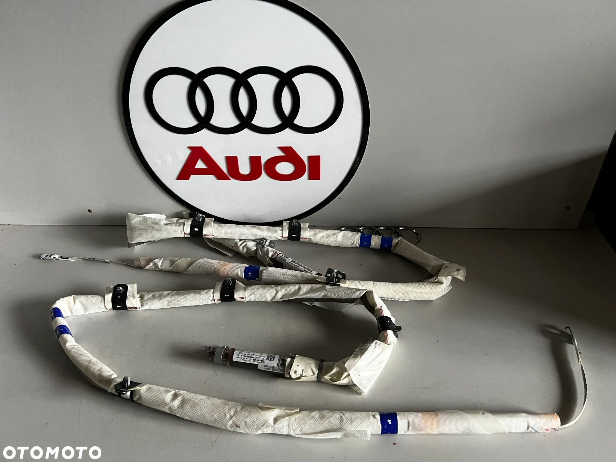 KURTYNA AIRBAG 8K0, LEWA 8K0880741D ,PRAWA 8K0880742D  AUDI A4 B8 LIFT ALLROAD - 1