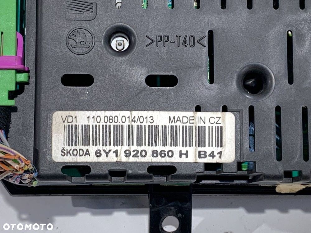 LICZNIK  SKODA FABIA I Combi (6Y5) 2000 - 2007 1.9 SDI 47 kW [64 KM] olej napędowy 2000 - 2007 - 4