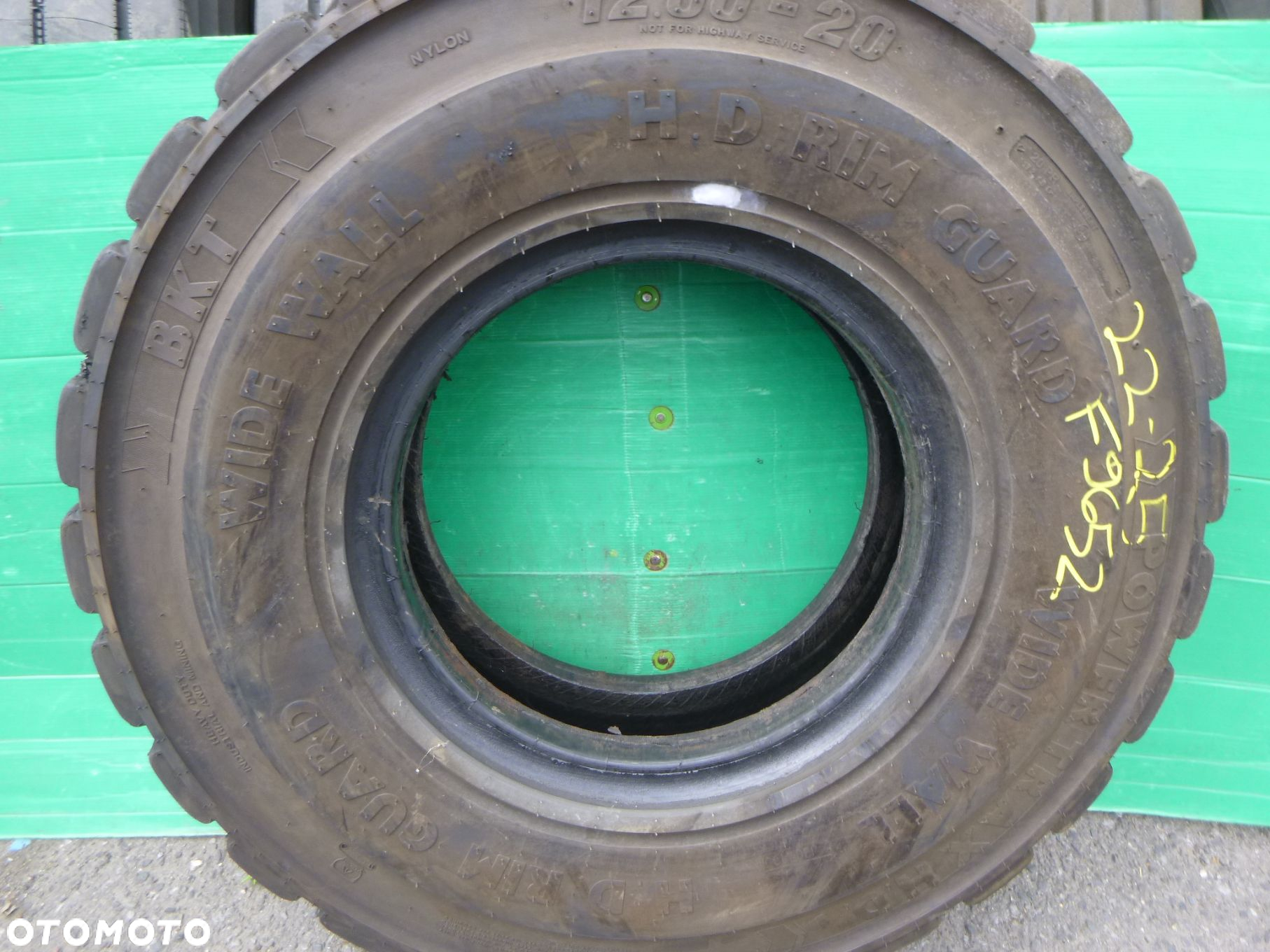 Opona 12,00R 20 Bkt POWER TRUCK HD Przemysłowa. Opony ciężarowe - 3