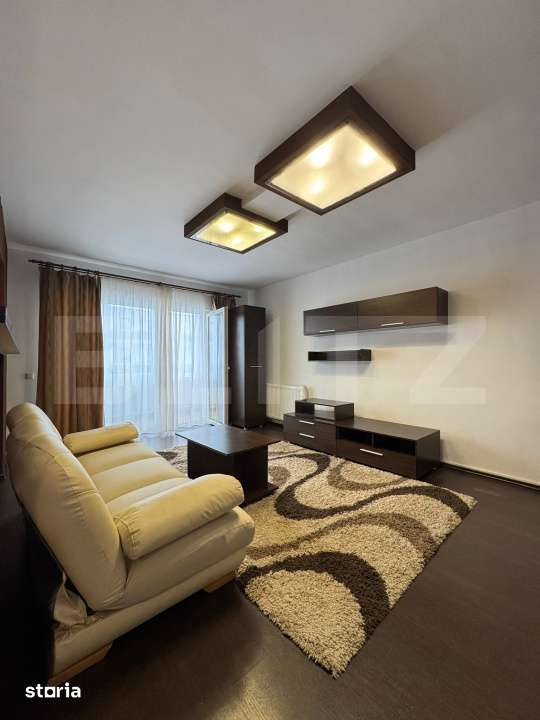 Apartament 2 camere,  52 mp, etaj intermediar, parcare, 2 balcoane, zo - Imagine principală: 3/12