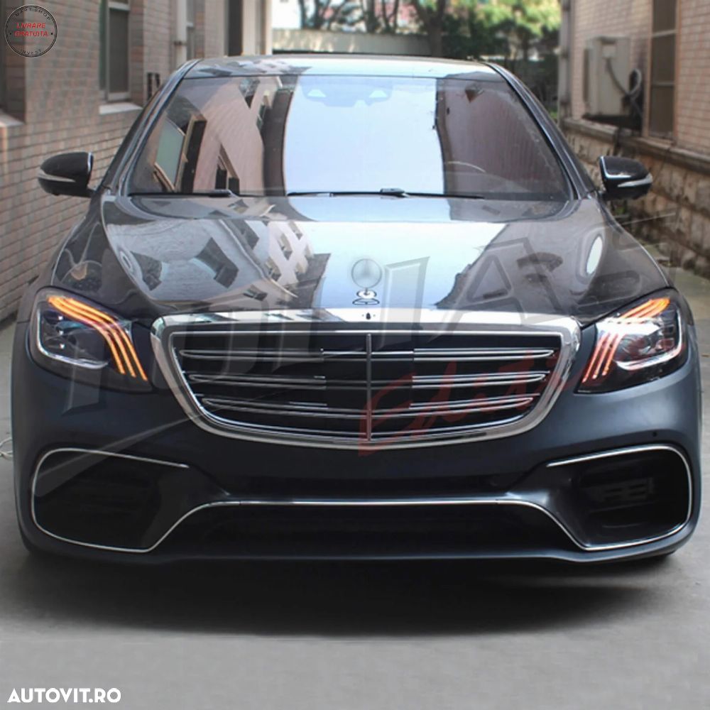 Faruri Full LED Mercedes S-Class W222 Maybach X222 (2013-2017) Facelift Design- livrare gratuita - 5