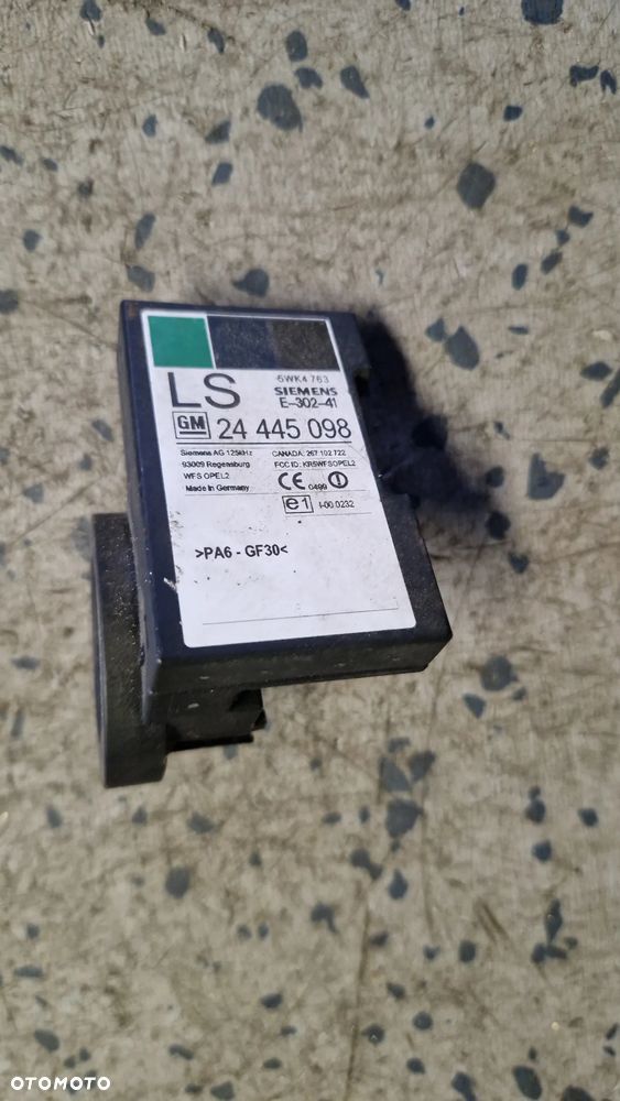 OPEL PĘTLA TRANSPONDER IMOBILAIZERA 24445098 - 1