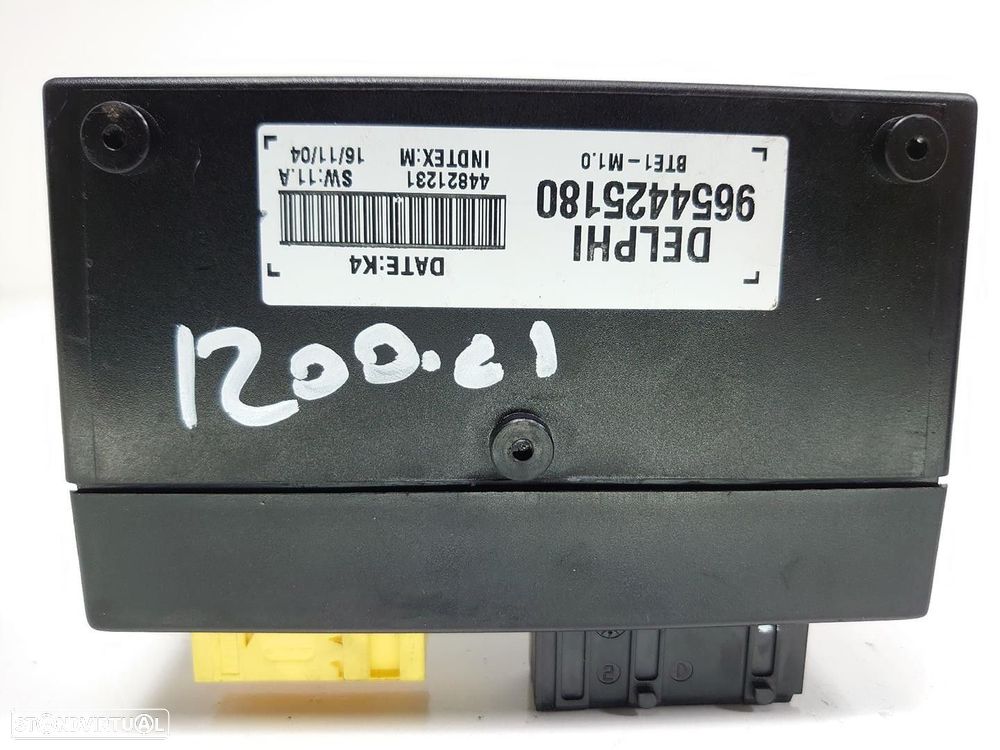 MODULO ELECTRONICO PEUGEOT 307 CC 2003 -9654425180 - 1