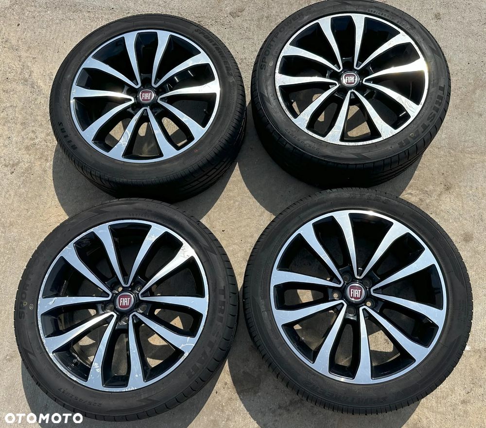 Koła Alufelgi 17" 5x98 Fiat Tipo II Doblo Aluminiowe 225/45/R17 - 1