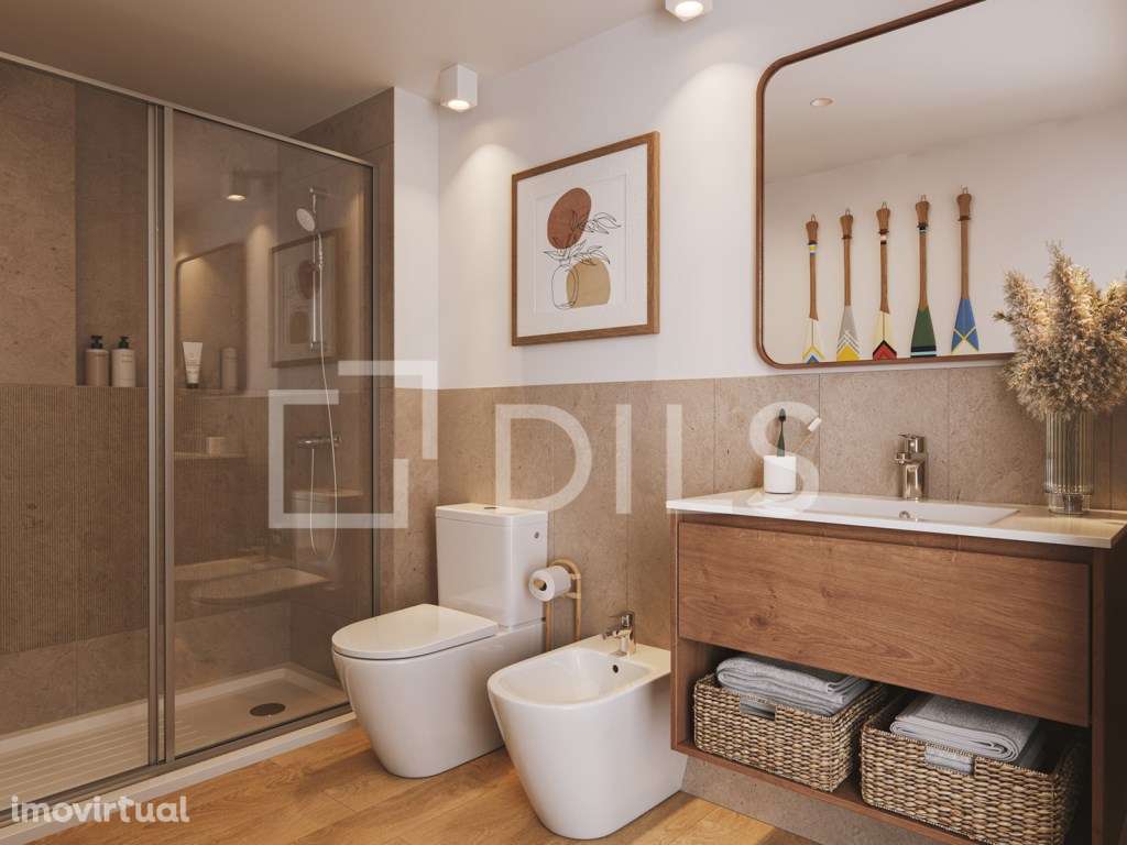 Apartamento T2 com varanda em novo empreendimento em Loures - Grande imagem: 5/48